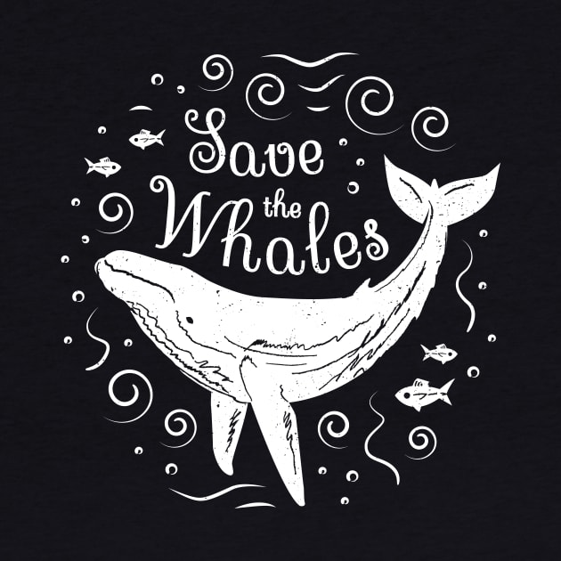 Save The Whales - Whale Conservation by bangtees